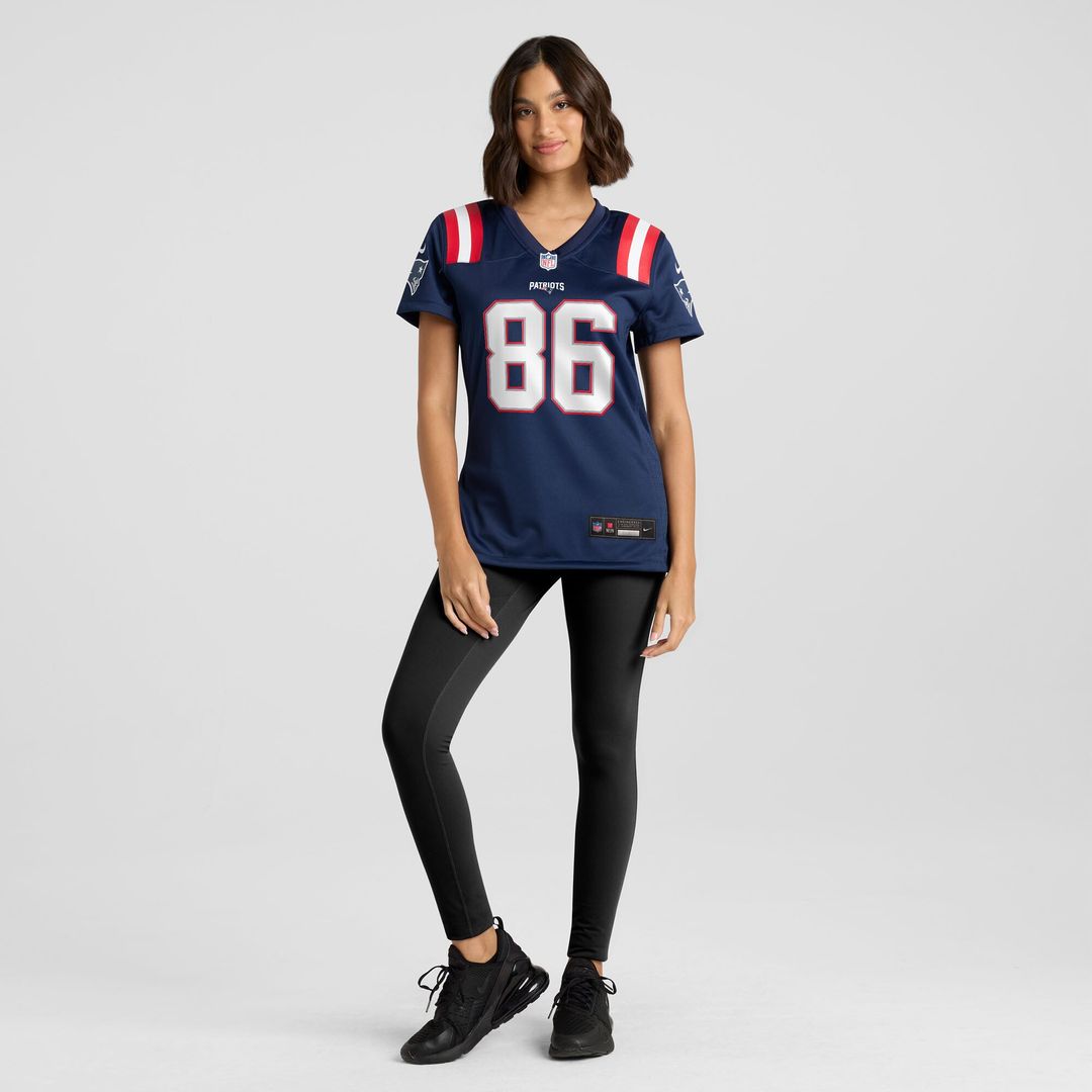Efton Chism III New England Patriots Nike Women's Team Game Jersey -  Navy