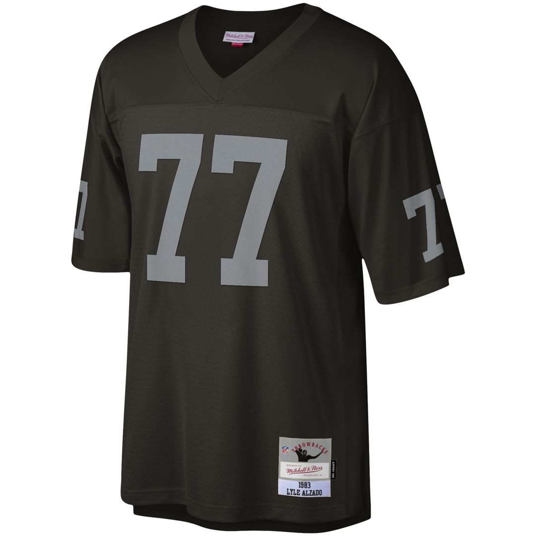 Lyle Alzado Las Vegas Raiders Mitchell & Ness Legacy Replica Jersey - Black