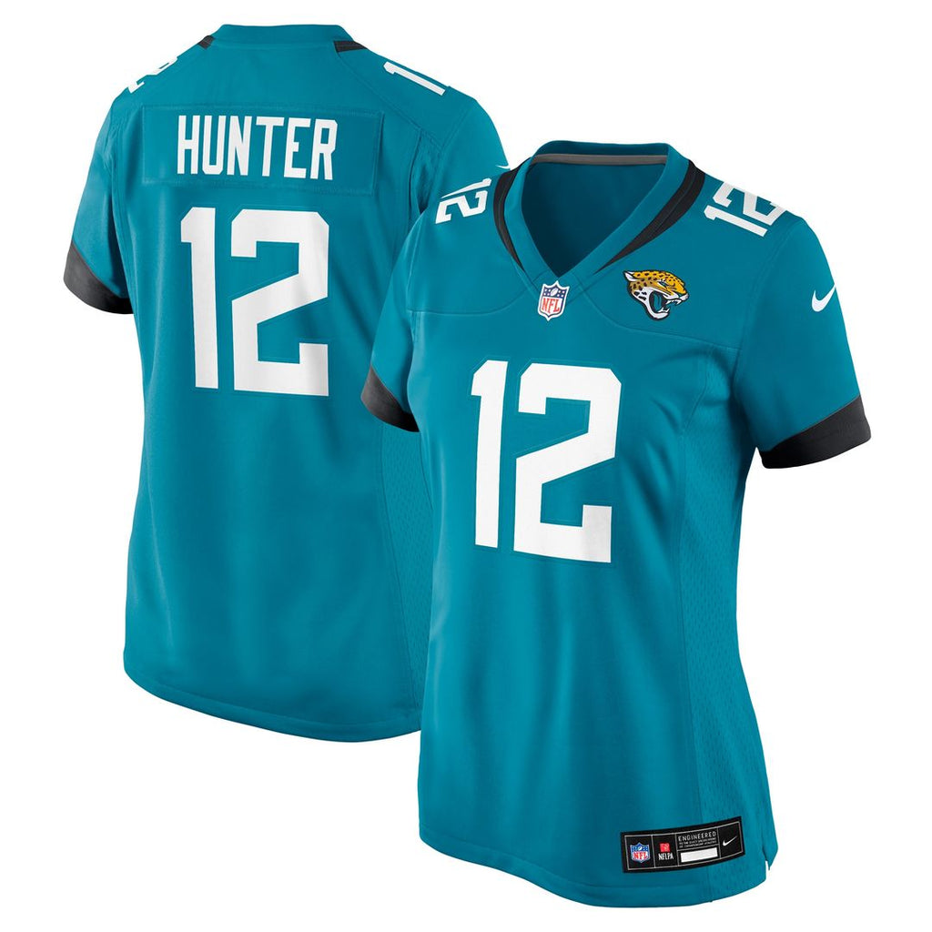 Travis Hunter Jacksonville Jaguars Nike Women's Team Game Jersey - Teal