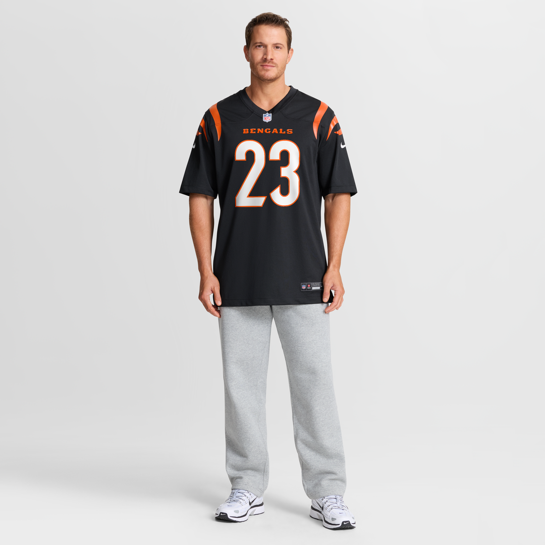 Daxton Hill Cincinnati Bengals Nike Player Game Jersey - Black