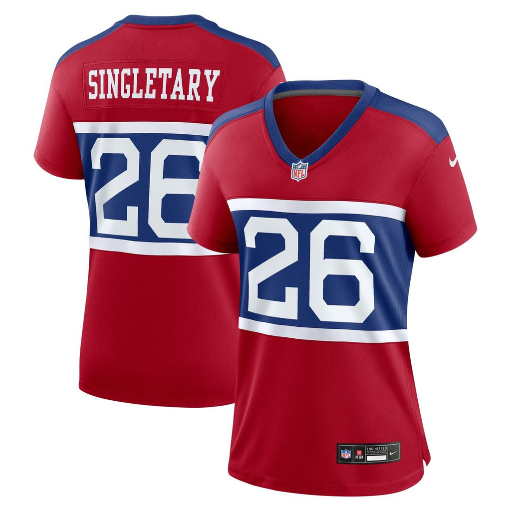Devin Singletary New York Giants Nike Women's Alternate Game Jersey - Century Red