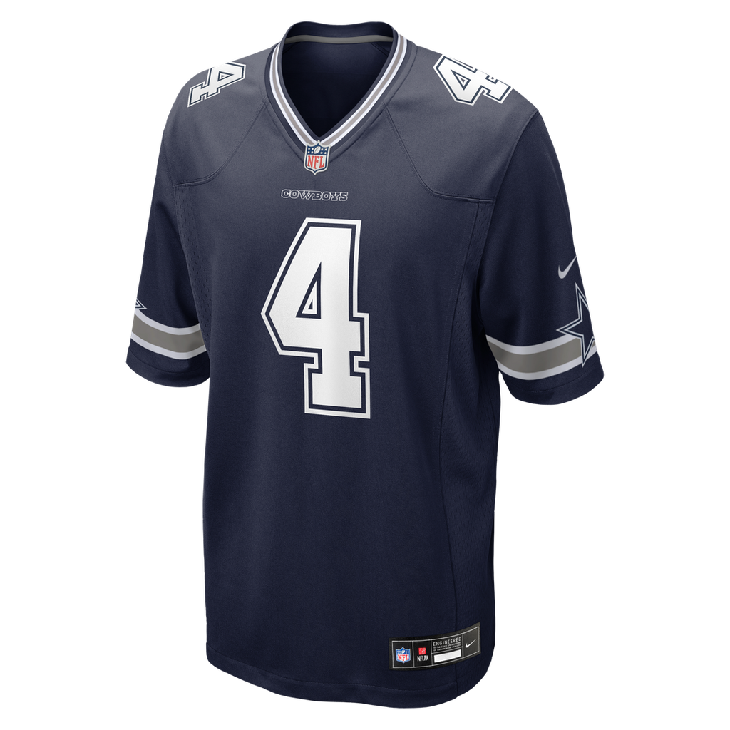 Dak Prescott Dallas Cowboys Nike Game Team Jersey - Navy