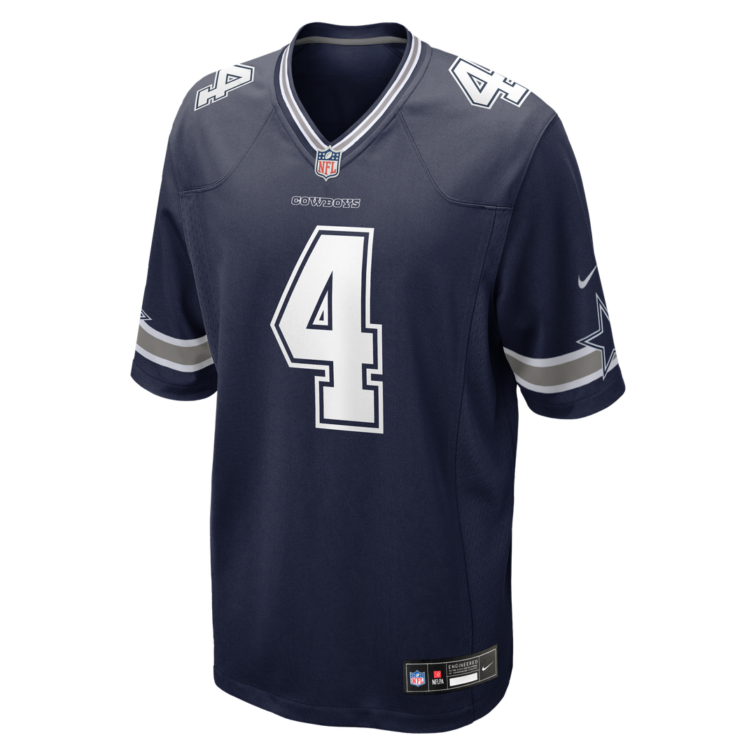Dak Prescott Dallas Cowboys Nike Game Team Jersey - Navy