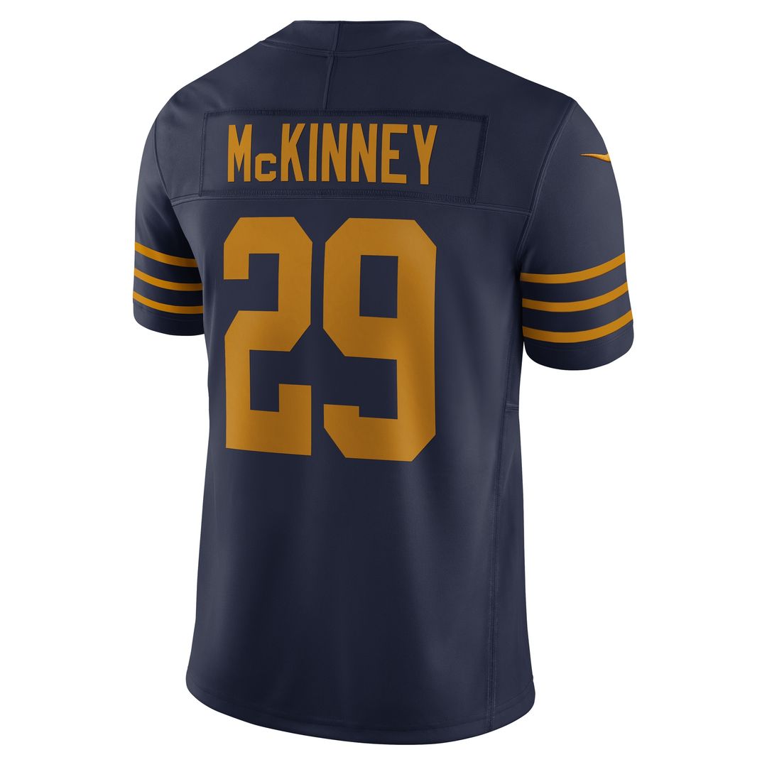 Xavier McKinney Green Bay Packers Nike The 1923 Classic Vapor F.U.S.E. Limited Jersey - Navy