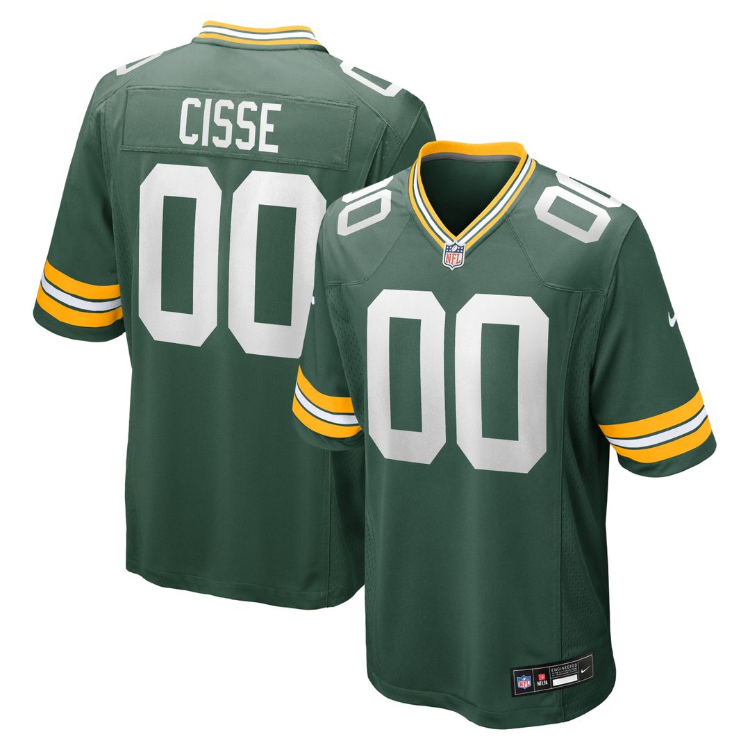 Brandon Cisse Green Bay Packers Nike Game Jersey - Green