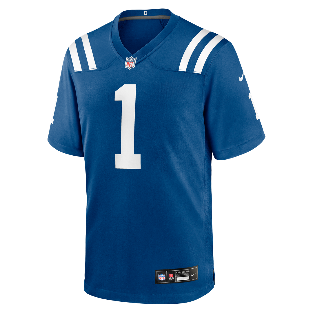 Ahmad Sauce Gardner Indianapolis Colts Nike Alternate 2 Indiana Nights Game Jersey -  Heather Royal
