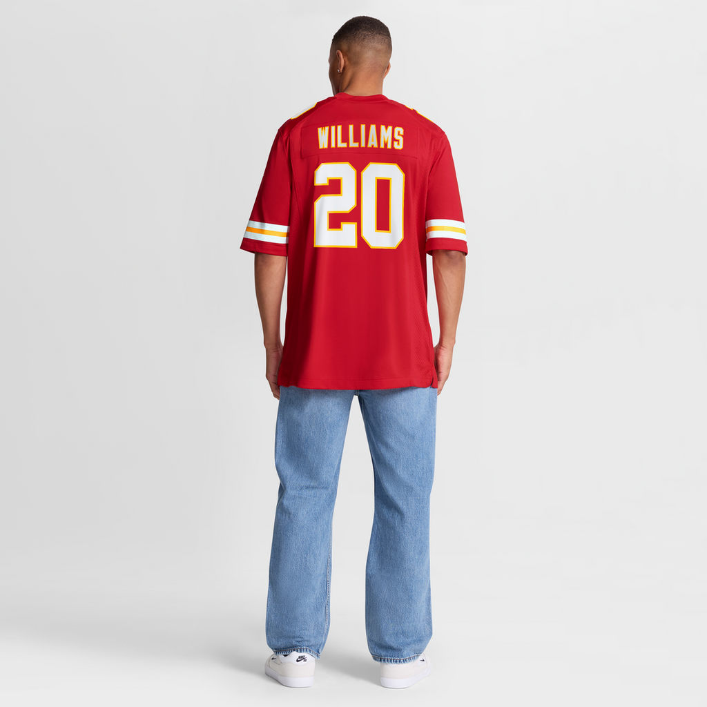 Nohl Williams Kansas City Chiefs Nike Team Game Jersey -  Red