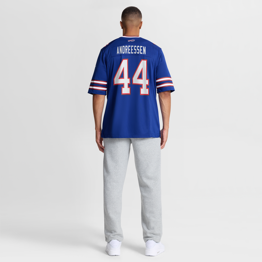 Joe Andreessen Buffalo Bills Nike Game Jersey -  Royal
