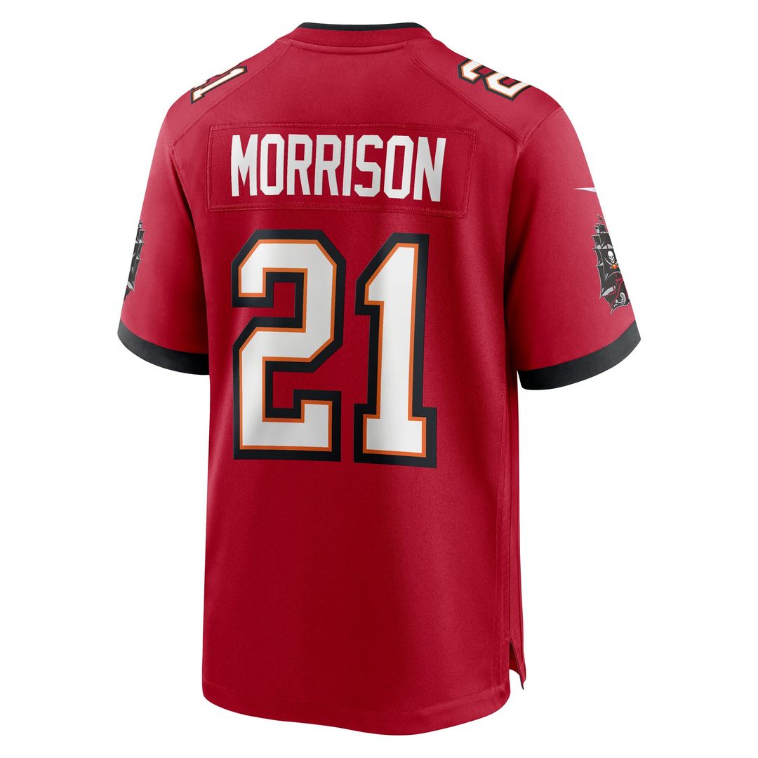 Benjamin Morrison Tampa Bay Buccaneers Nike Team Game Jersey -  Red