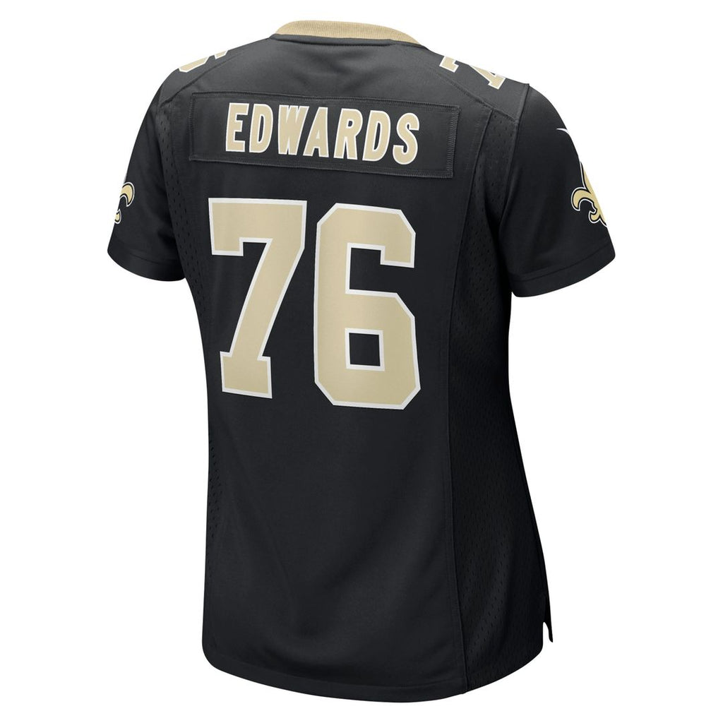 David Edwards New Orleans Saints Nike Women's Team Game Jersey -  Black