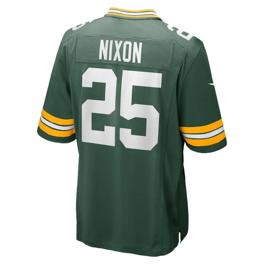 Keisean Nixon Green Bay Packers Nike Game Player Jersey - Green
