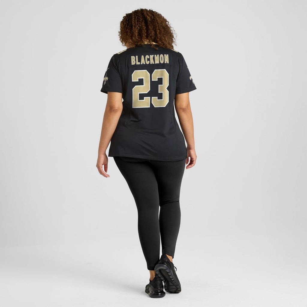 Julian Blackmon New Orleans Saints Nike Women's Team Game Jersey -  Black