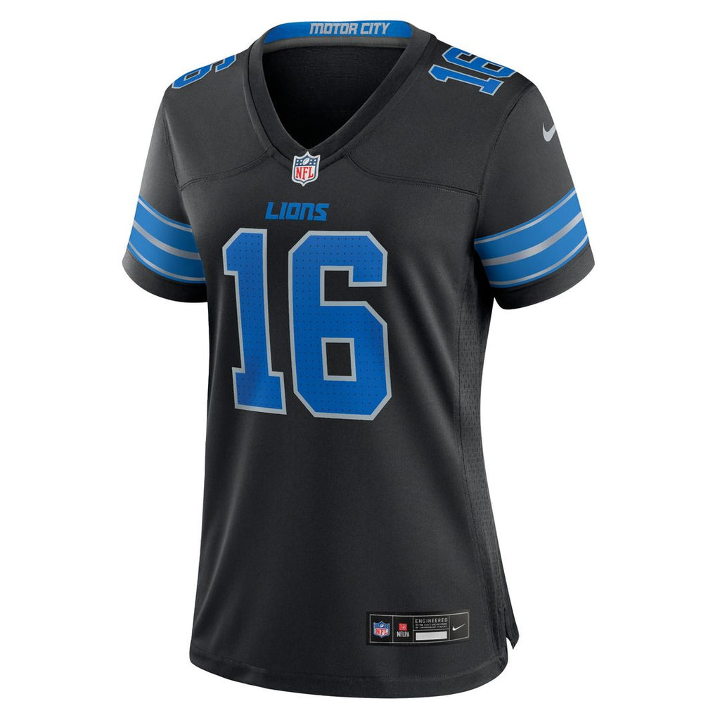 Jared Goff Detroit Lions Nike Women's Game Jersey - Blue