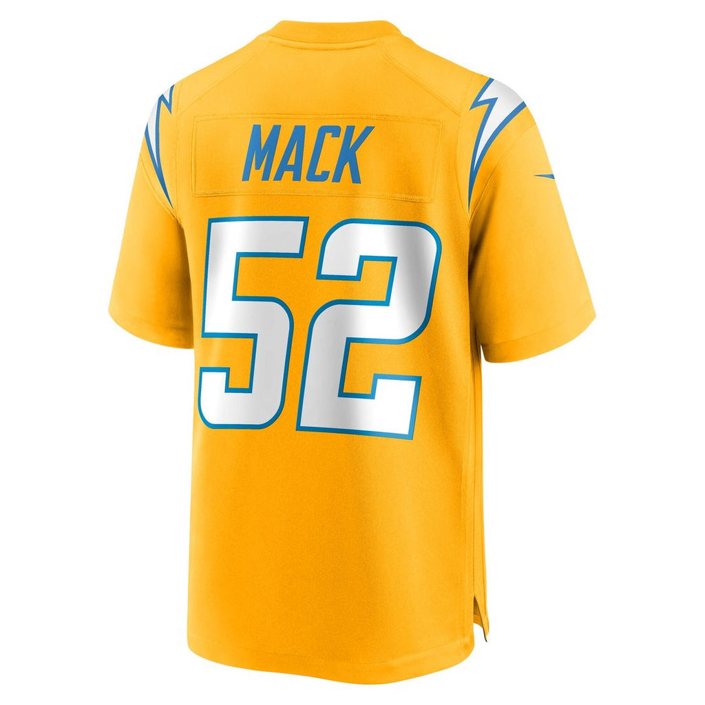 Khalil Mack Los Angeles Chargers Nike Alternate Super Chargers Game Player Jersey - Navy