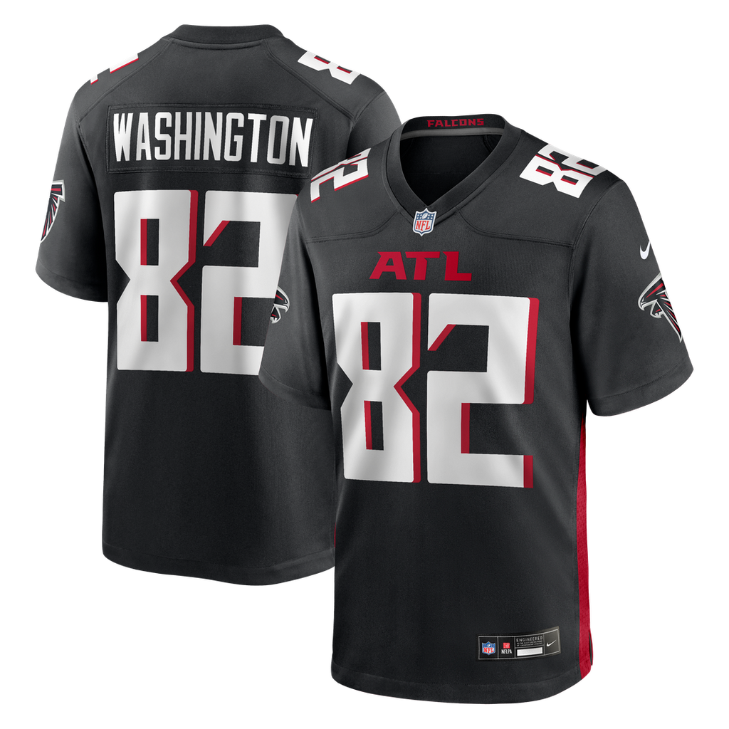 Casey Washington Atlanta Falcons Nike Team Game Jersey -  Black