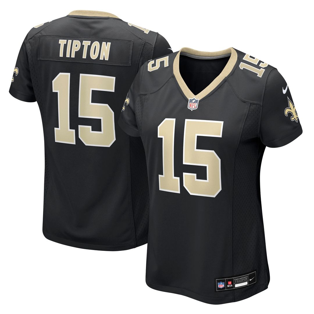 Mason Tipton New Orleans Saints Nike Women's Team Game Jersey -  Black