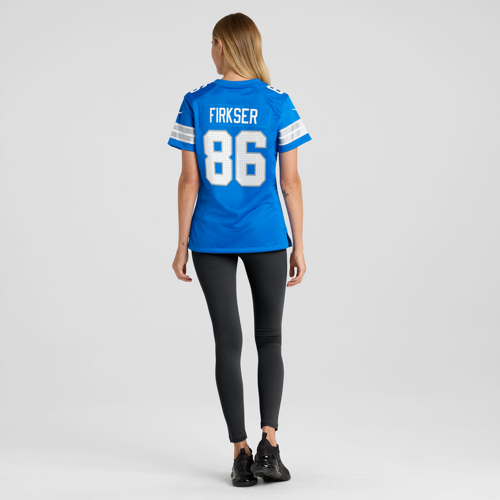 Anthony Firkser Detroit Lions Nike Women's Team Game Jersey -  Blue