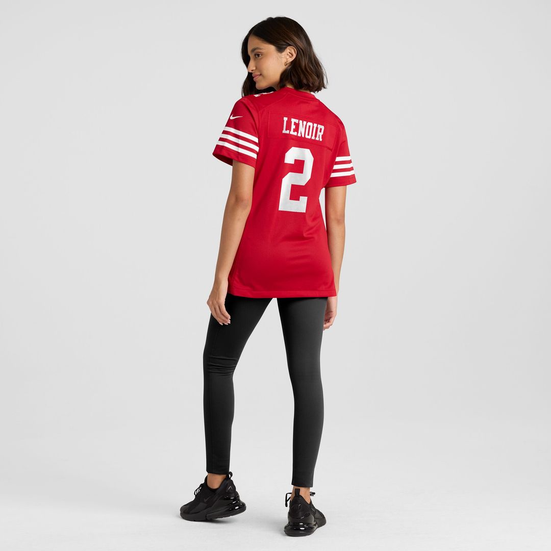 Deommodore Lenoir San Francisco 49ers Nike Women's  Game Jersey -  Scarlet