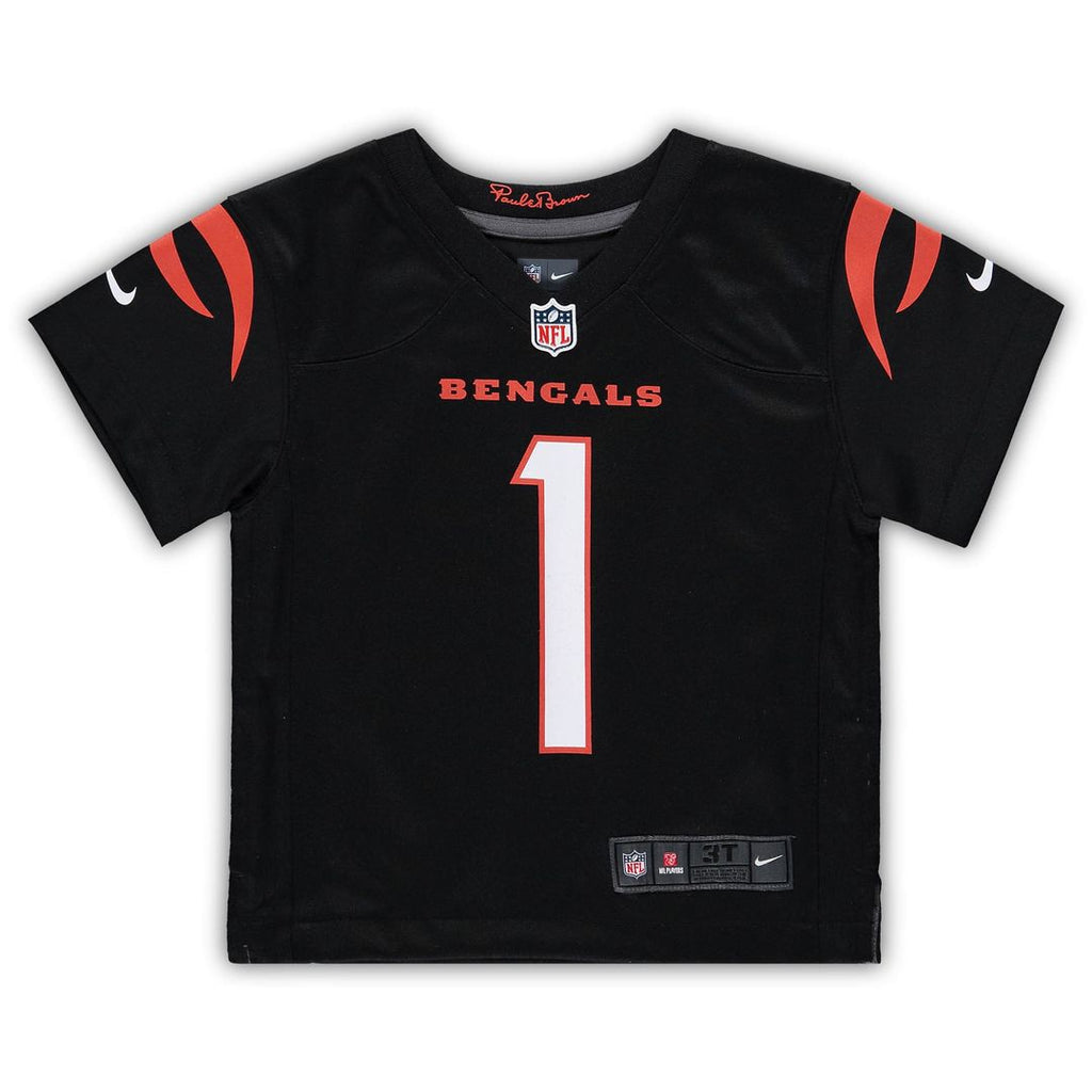 Ja'Marr Chase Cincinnati Bengals Nike Toddler Game Jersey - Black