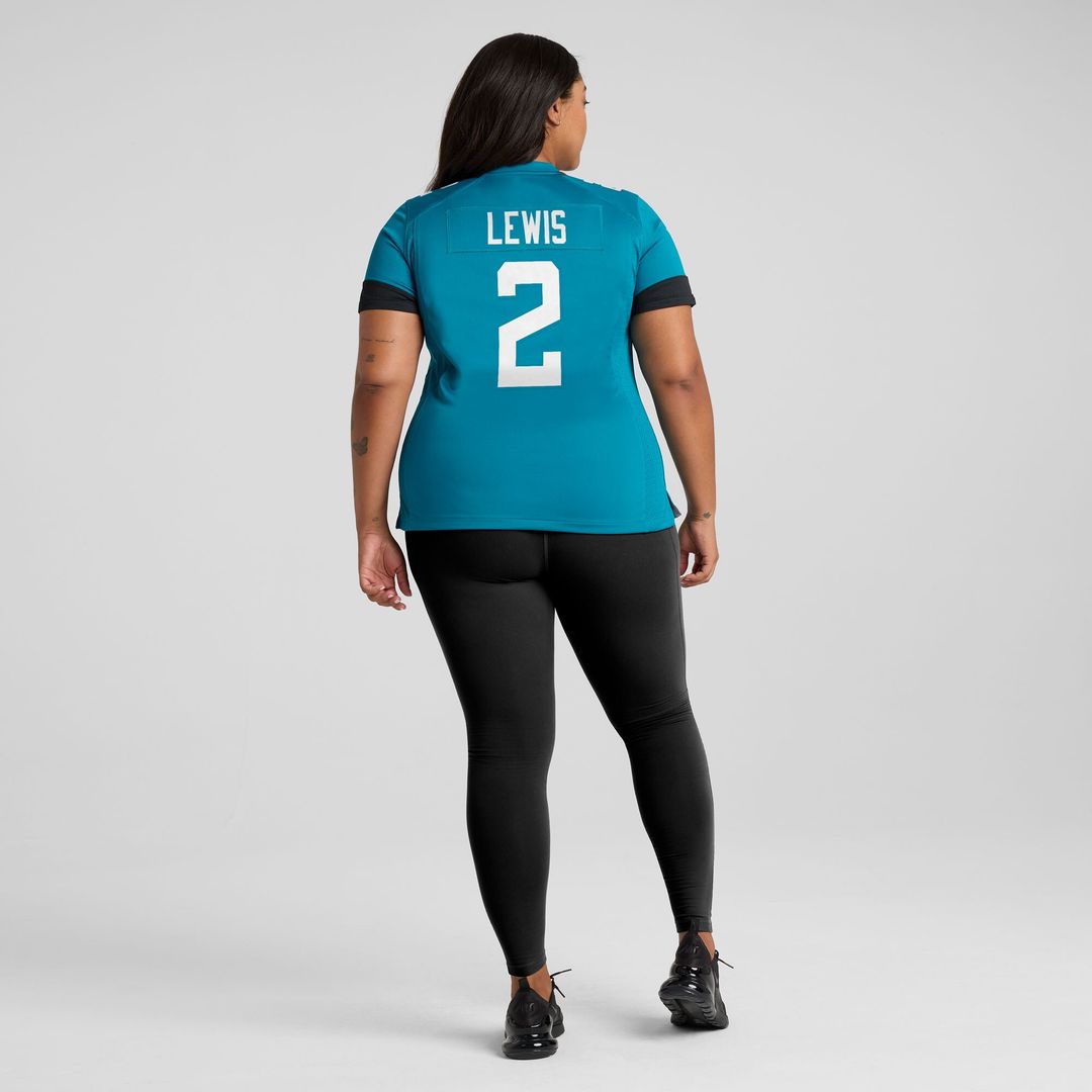 Jourdan Lewis Jacksonville Jaguars Nike Women's Team Game Jersey -  Teal