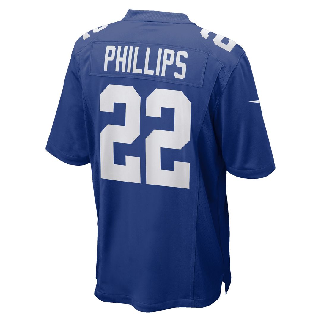 Dru Phillips New York Giants Nike Team Game Jersey -  Royal