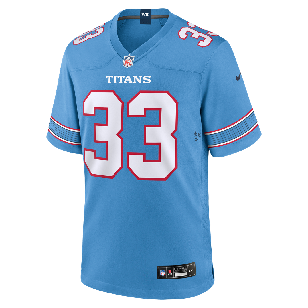 Cedric Gray Tennessee Titans Nike Game Jersey - Light Blue