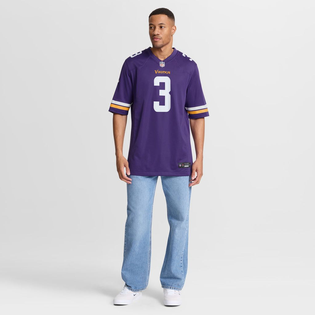 Jordan Addison Minnesota Vikings Nike  Game Jersey - Purple