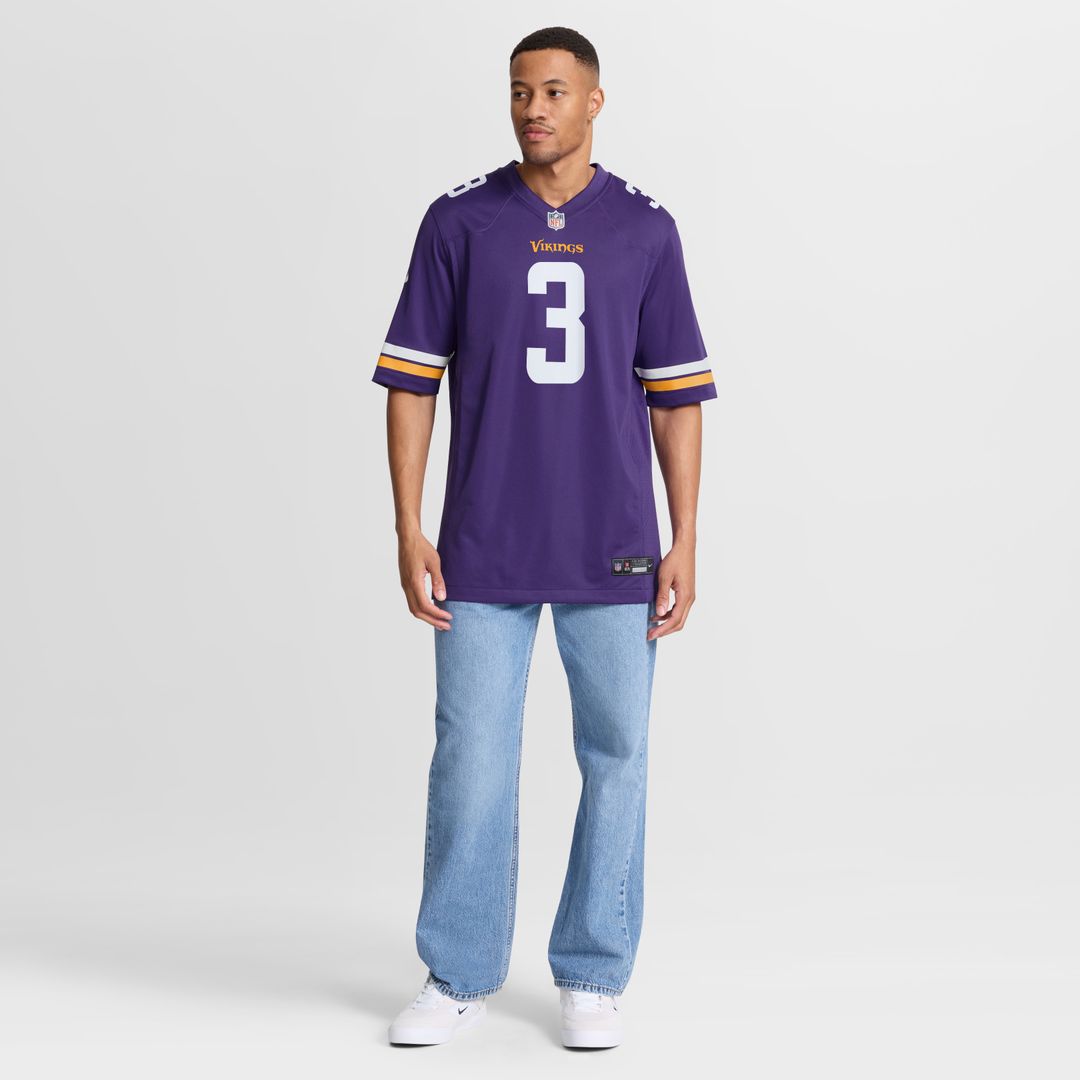 Jordan Addison Minnesota Vikings Nike  Game Jersey - Purple