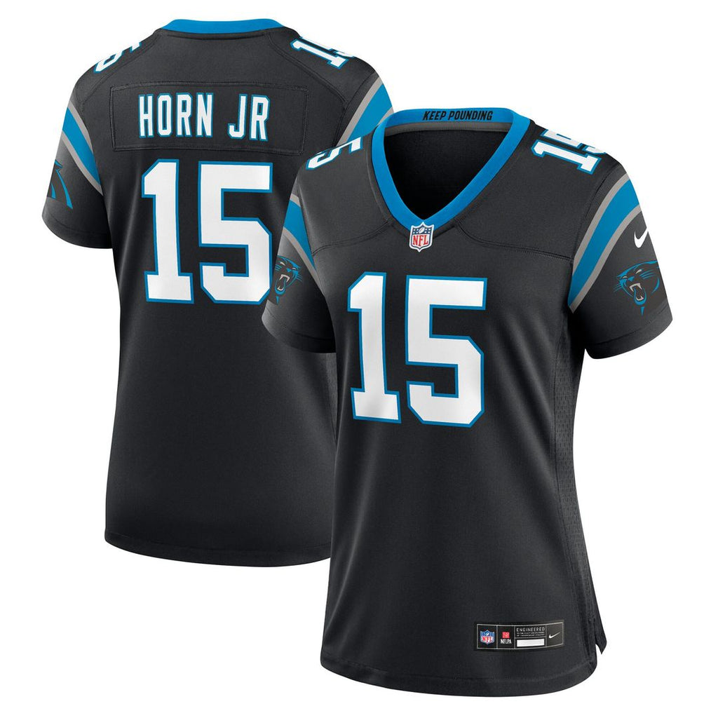 Jimmy Horn Jr Carolina Panthers Nike Women's Team Game Jersey -  Black
