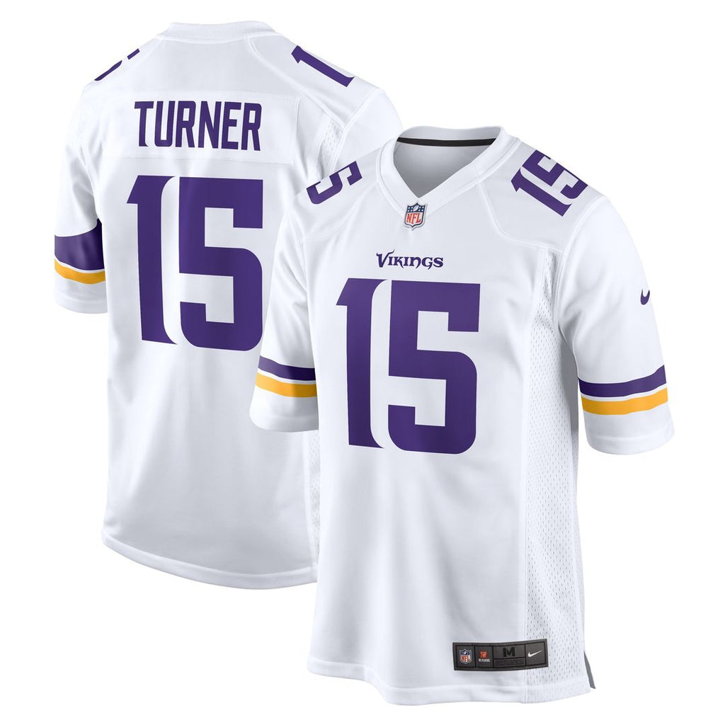 Dallas Turner Minnesota Vikings Nike Game Jersey -  White