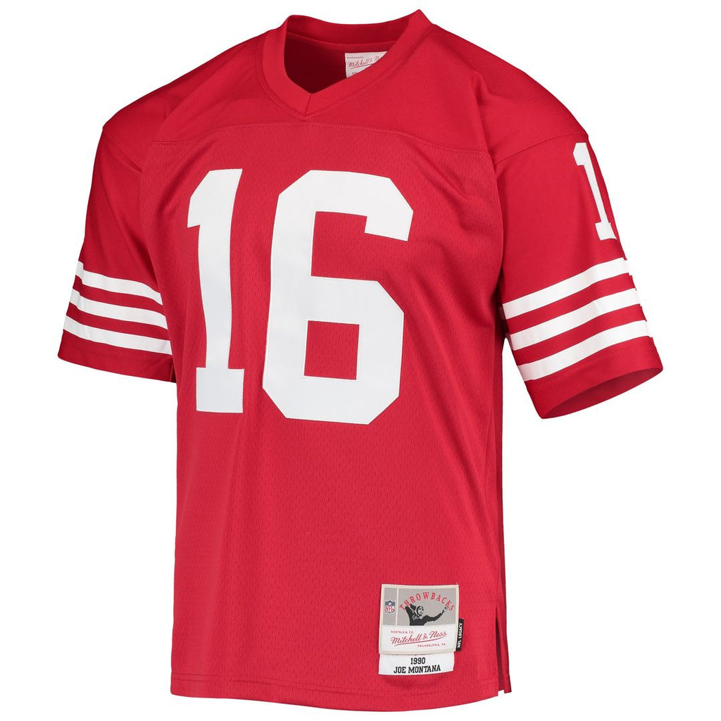 Joe Montana San Francisco 49ers Mitchell & Ness Legacy Replica Jersey - Scarlet