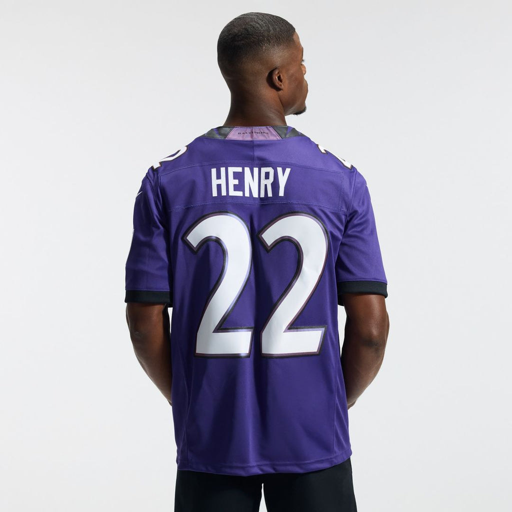Derrick Henry Baltimore Ravens Nike Vapor F.U.S.E. Stitched Limited Jersey - White