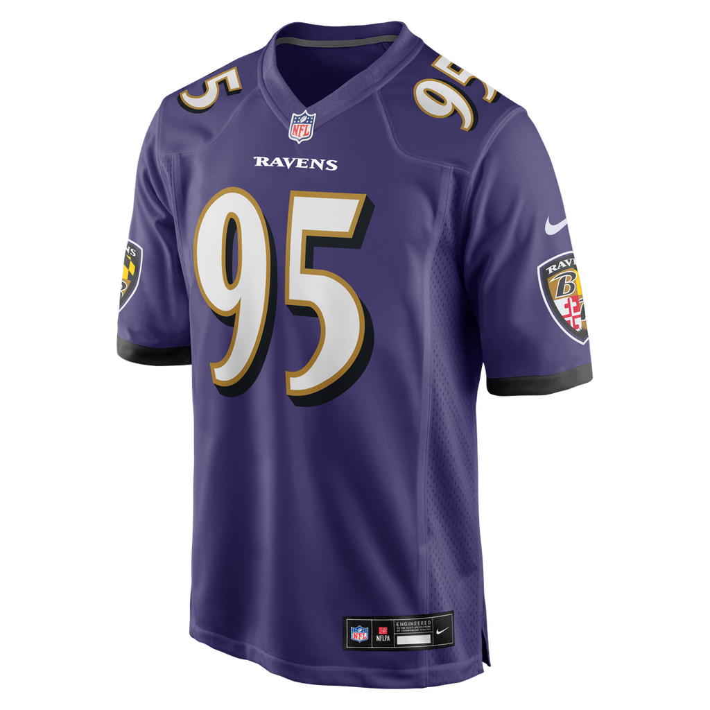 Tavius Robinson Baltimore Ravens Nike Team Game Jersey -  Purple