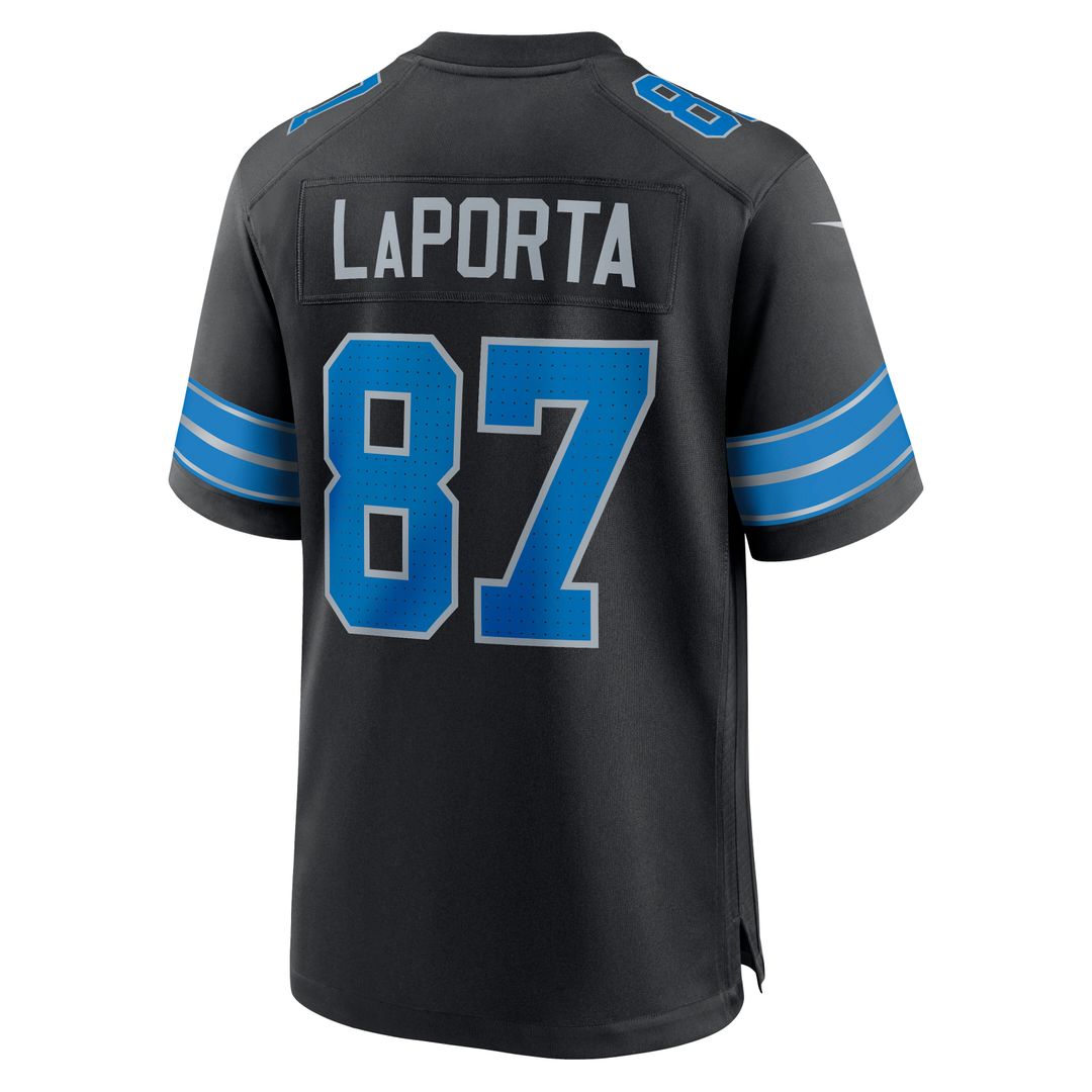 Sam LaPorta Detroit Lions Nike White Game Jersey -  White