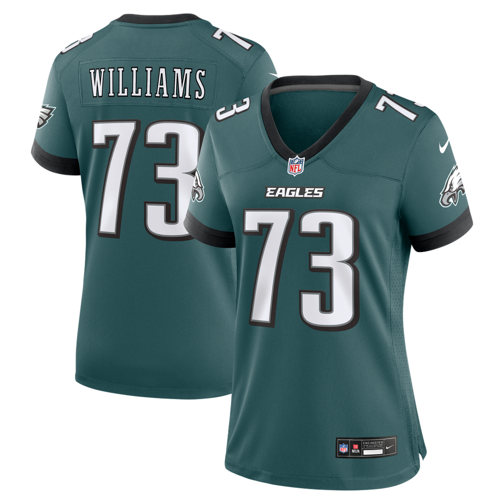 Cameron Williams Philadelphia Eagles Nike Women's Team Game Jersey -  Midnight Green