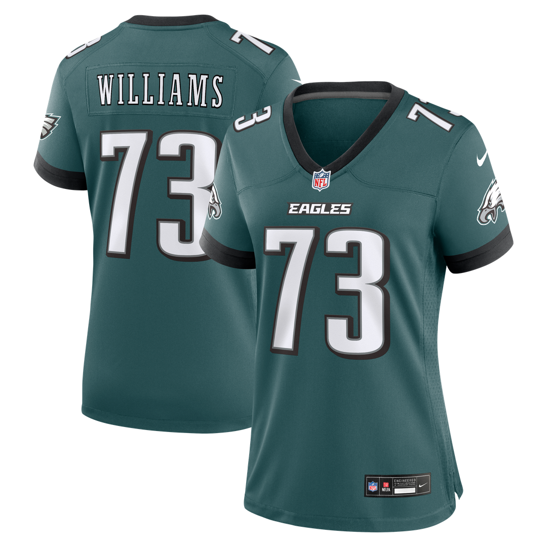 Cameron Williams Philadelphia Eagles Nike Women's Team Game Jersey -  Midnight Green