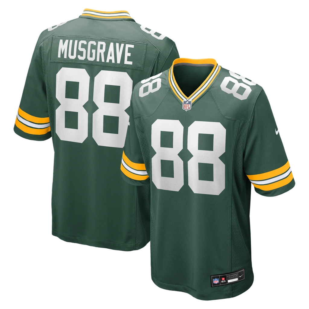 Luke Musgrave Green Bay Packers Nike  Game Jersey -  Green
