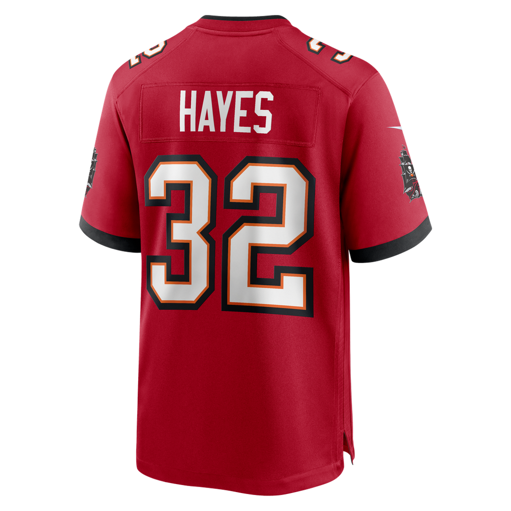 Josh Hayes Tampa Bay Buccaneers Nike  Game Jersey -  Red