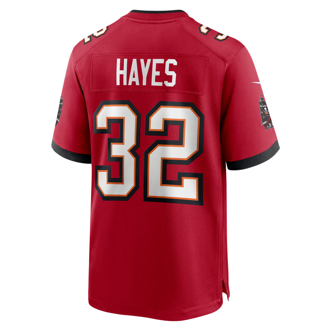 Josh Hayes Tampa Bay Buccaneers Nike  Game Jersey -  Red