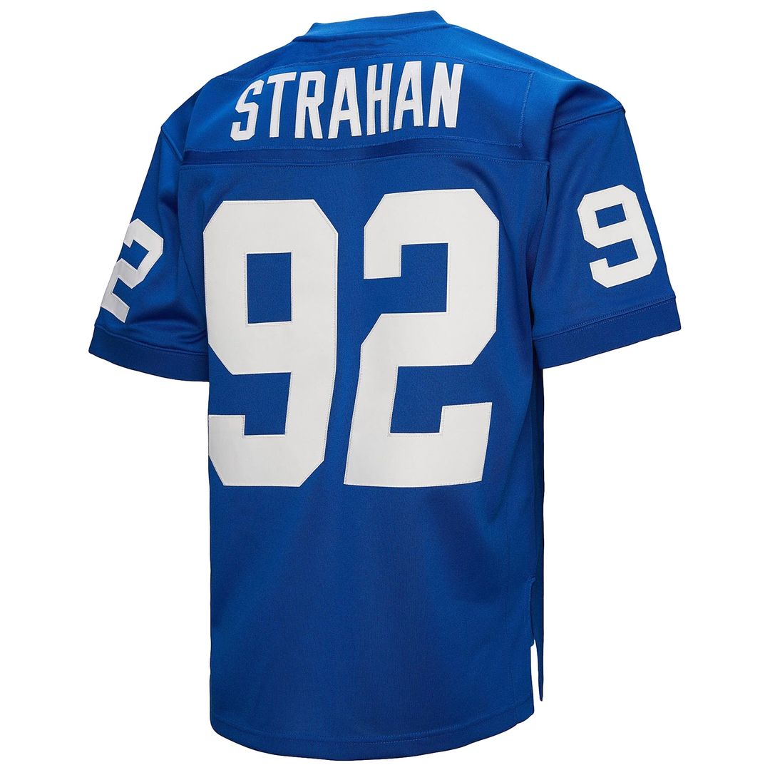 Michael Strahan New York Giants 1994 Mitchell & Ness Authentic Throwback Retired Player Jersey - Royal