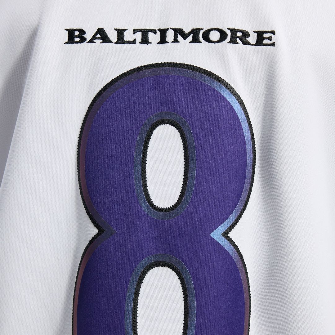 Lamar Jackson Baltimore Ravens Nike Vapor F.U.S.E. Stitched Limited Jersey - White