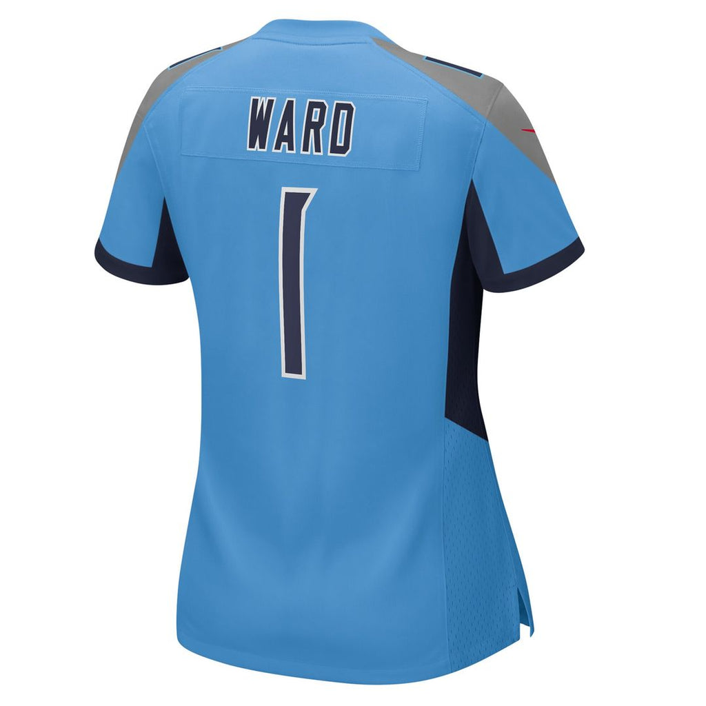 Cameron Ward Tennessee Titans Nike Women's Team Game Jersey - Light Blue