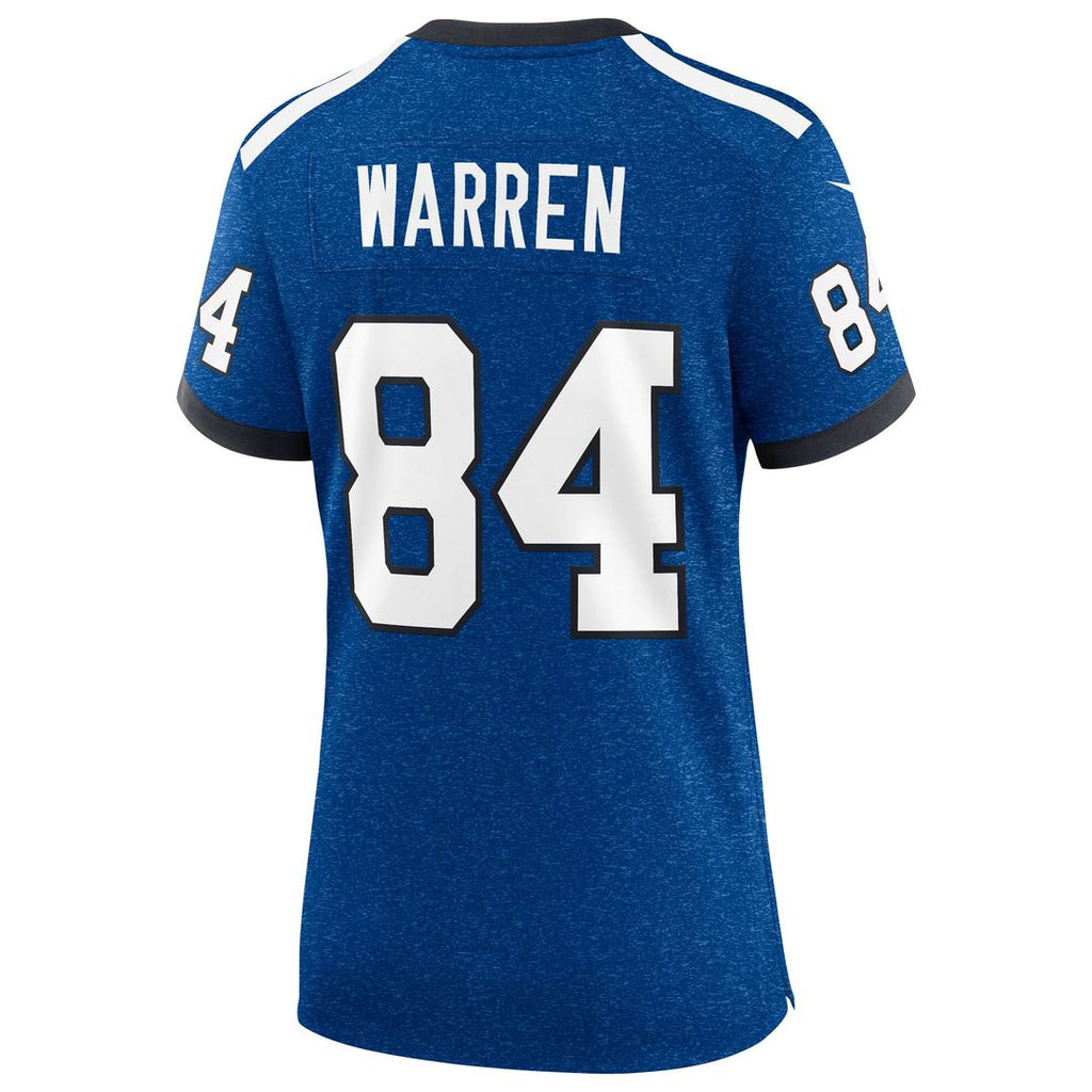 Tyler Warren Indianapolis Colts Nike Women's Alternate 2 Indiana Nights Game Jersey -  Heather Royal