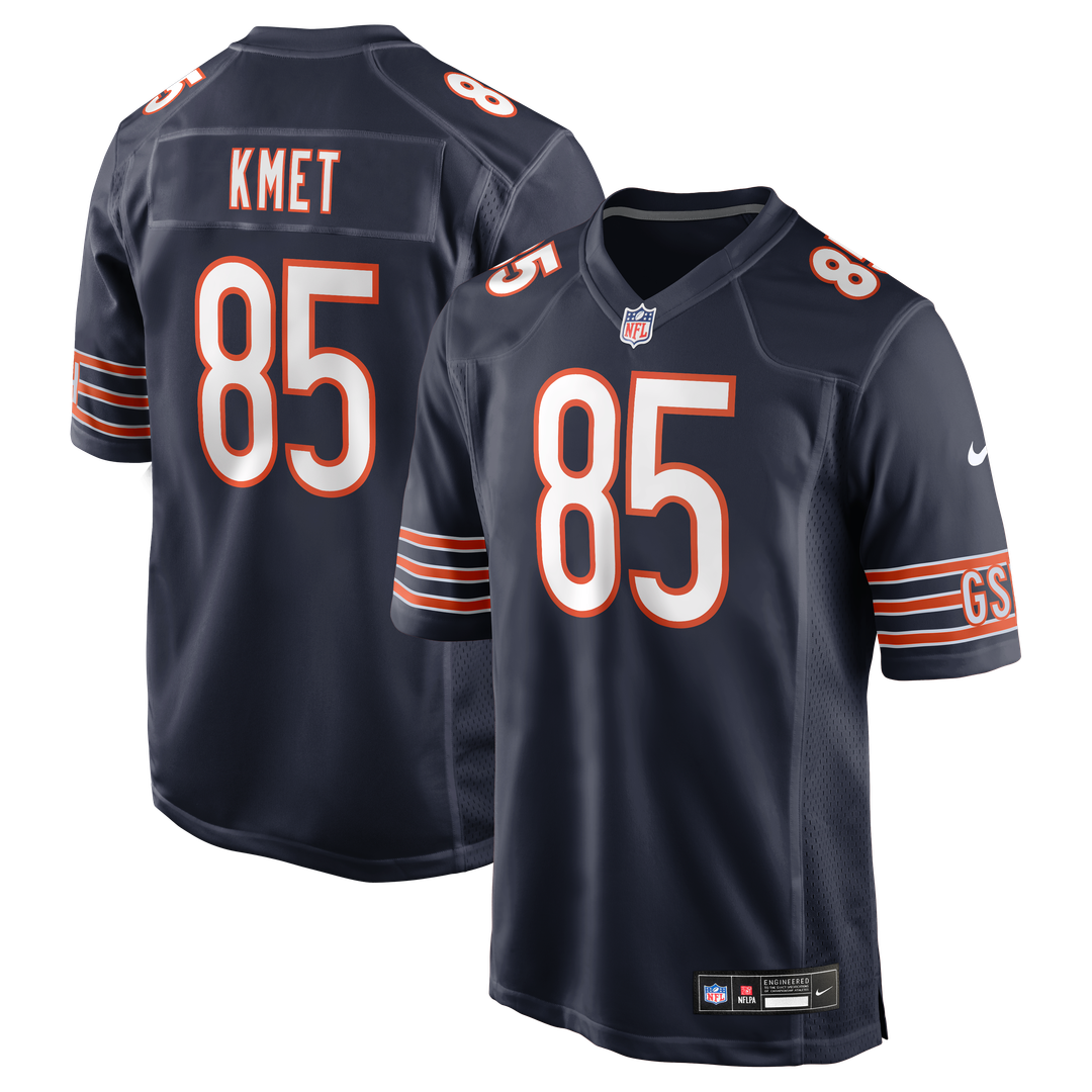 Cole Kmet Chicago Bears Nike Player Game Jersey - Navy