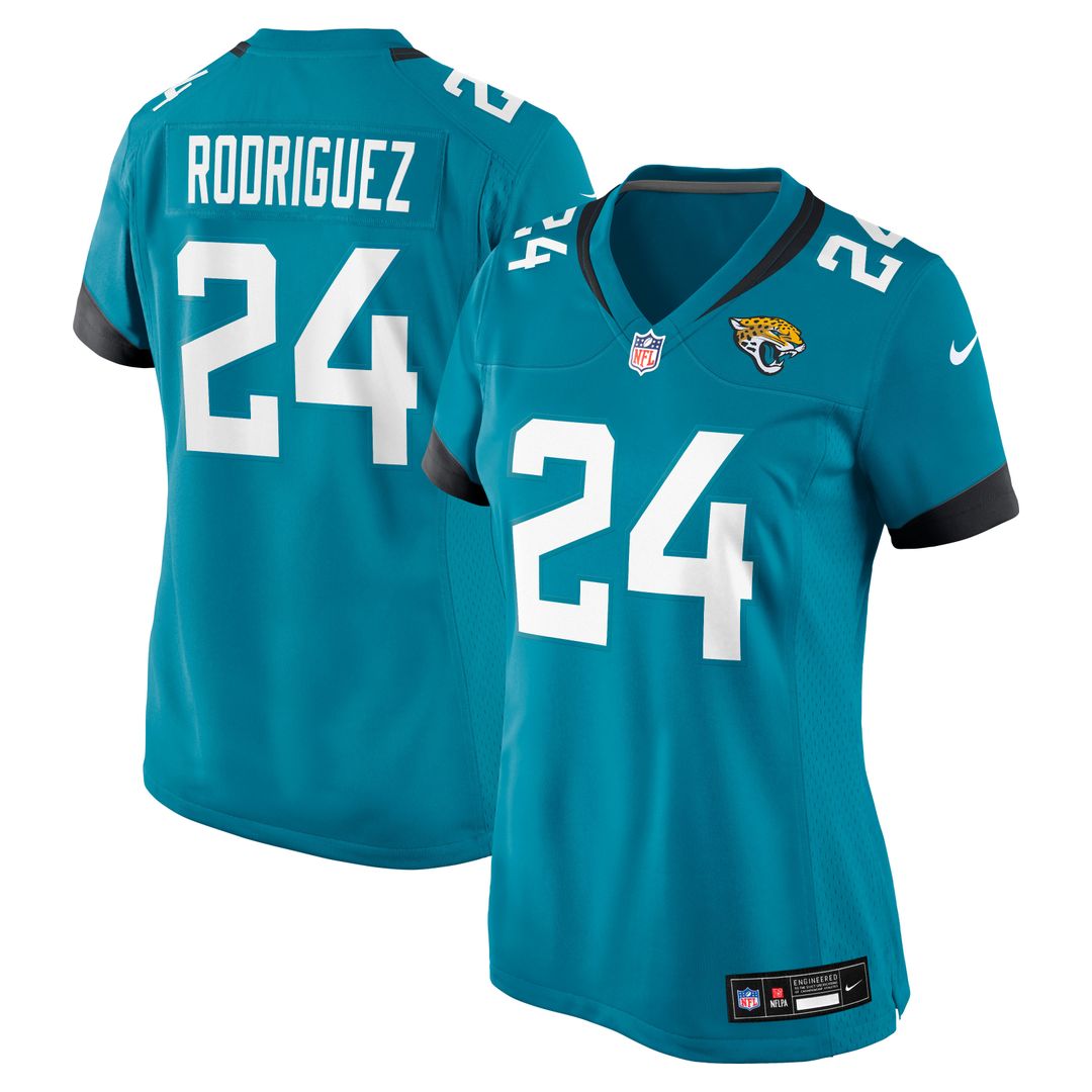 Chris Rodriguez Jacksonville Jaguars Nike Women's Team Game Jersey -  Teal