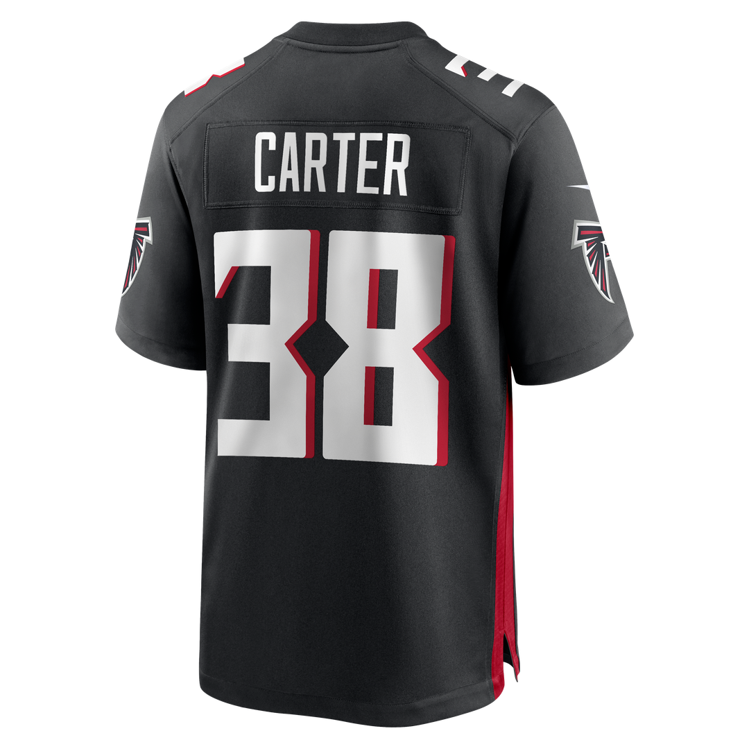 Nathan Carter Atlanta Falcons Nike Team Game Jersey -  Black