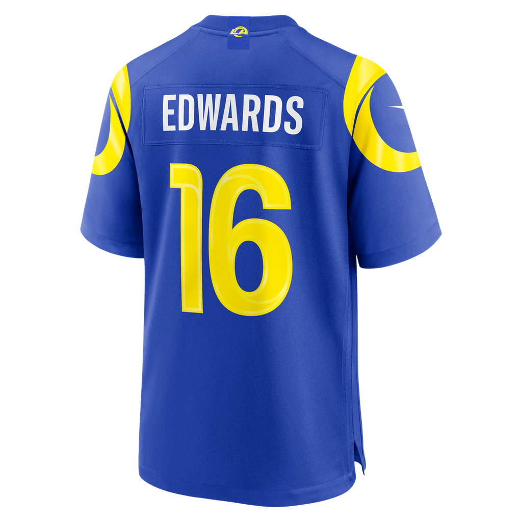 Tru Edwards Los Angeles Rams Nike Team Game Jersey - Royal