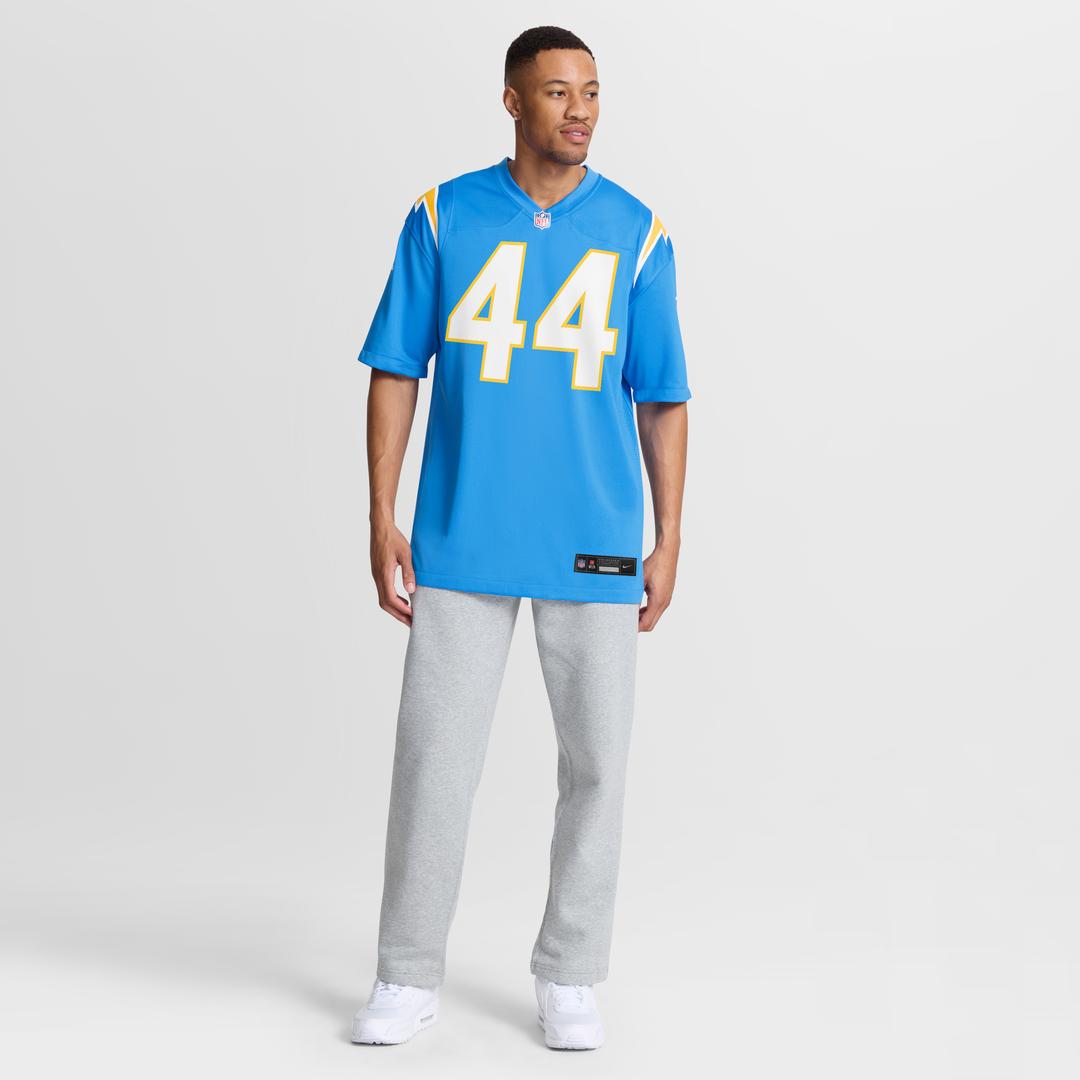 Scott Matlock Los Angeles Chargers Nike Team Game Jersey -  Powder Blue