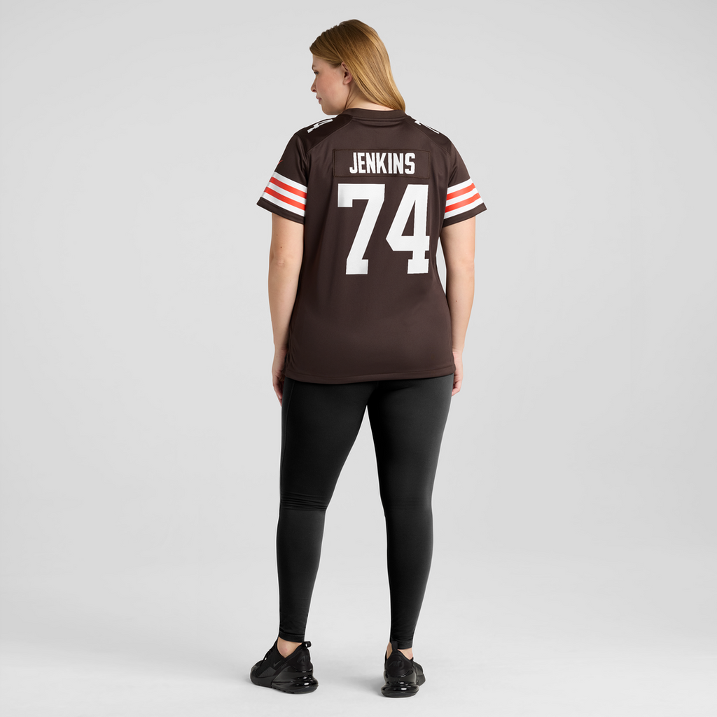 Elgton Jenkins Cleveland Browns Nike Women's Team Game Jersey -  Brown
