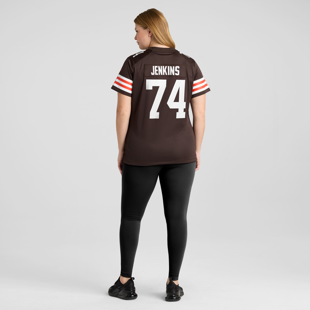 Elgton Jenkins Cleveland Browns Nike Women's Team Game Jersey -  Brown